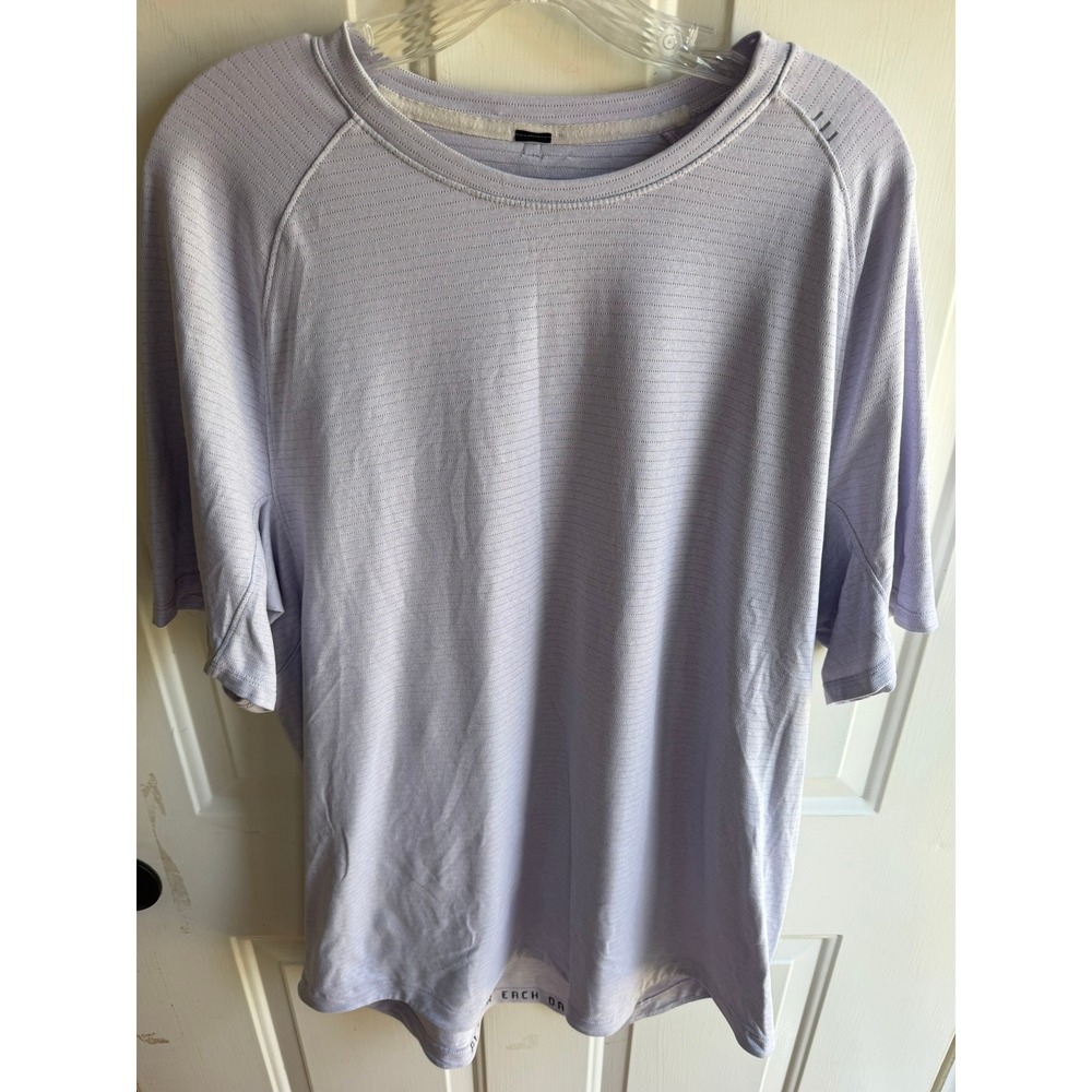 Lululemon Men's XL Drysense Short Sleeve Athletic Better Each Day Training Shirt - Picture 2 of 5